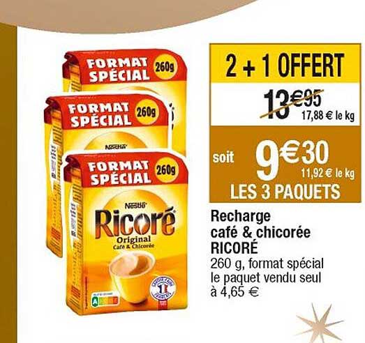 Recharge Café & Chicorée Ricoré