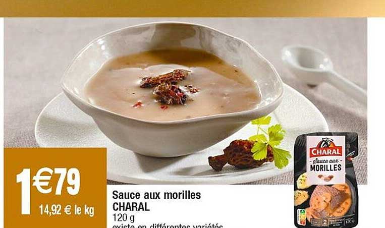Sauce Aux Morilles Charal