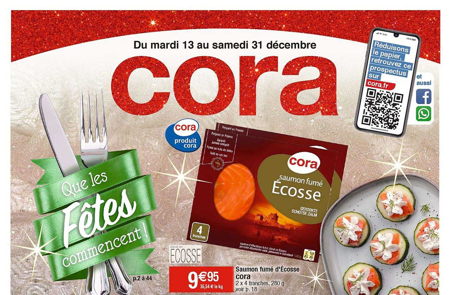 saumon fumé d'écosse cora