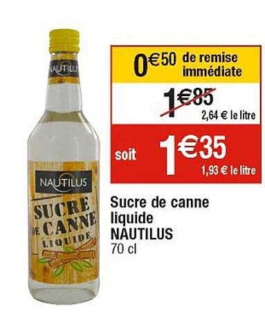 Sucre De Canne Liquide Nautilus