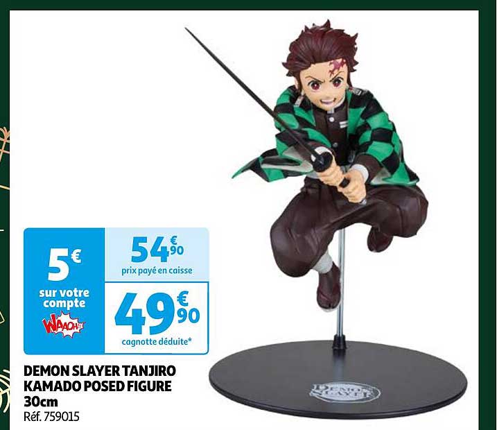 demon slayer tanjiro kamado posed figure 30 cm
