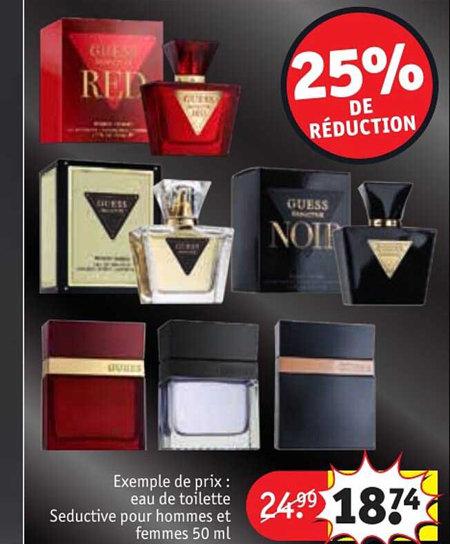 Eau De Toilette Seductive Pour Hommes Et Femmes