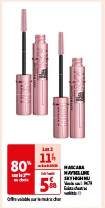 mascara maybelline sky high nu