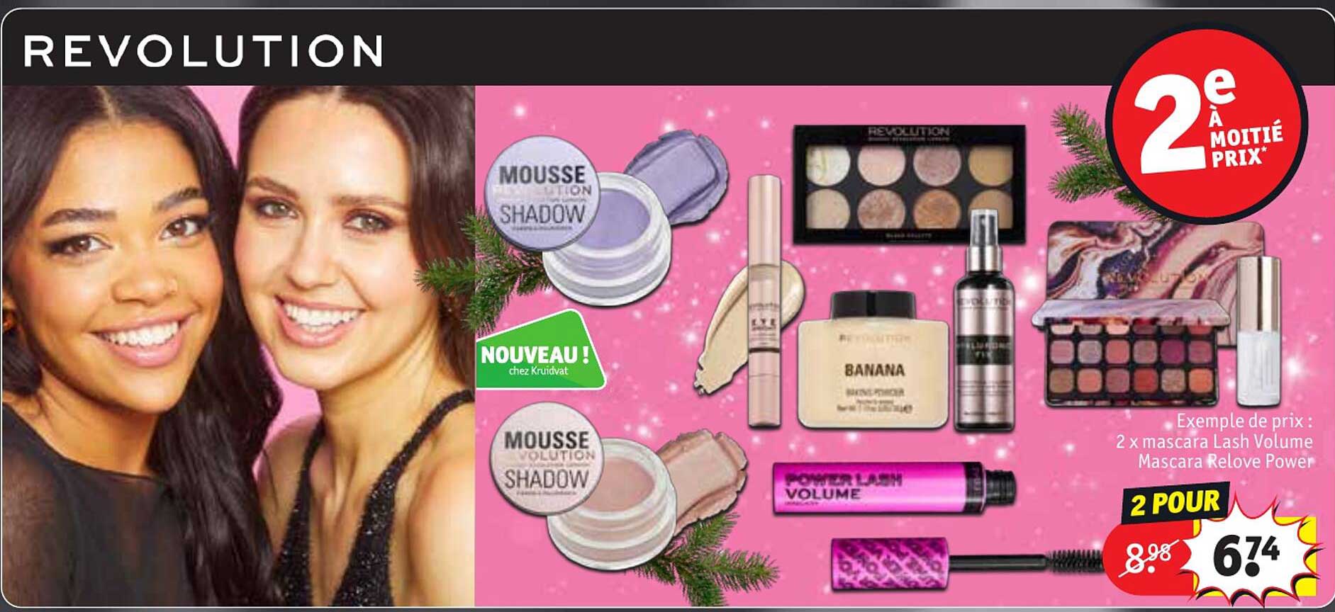 2 X Mascara Lash Volume Mascara Relove Power