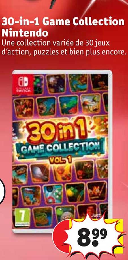 30-in-1 game collection nintendo