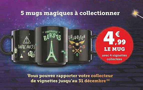 5 mugs magiques à collectionner