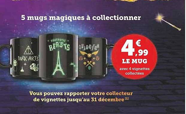 5 mugs magiques à collectionner