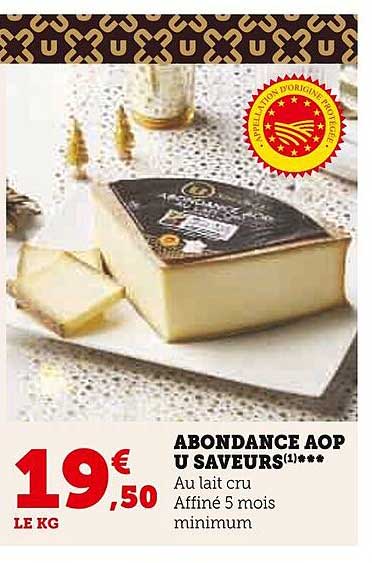 Abondance Aop U Saveurs