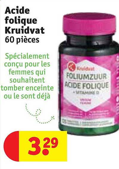 acide folique kruidvat