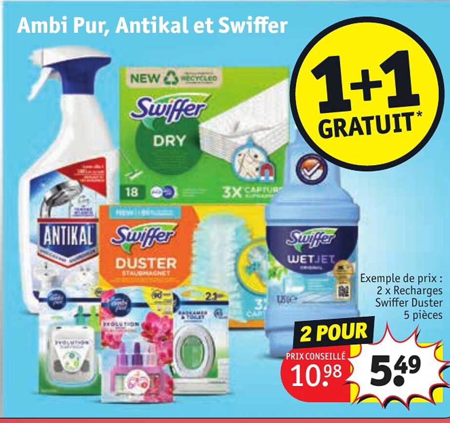 Ambi Pur, Antikal Et Swiffer