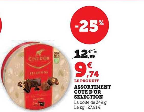 Assortiment Côte D'or Sélection