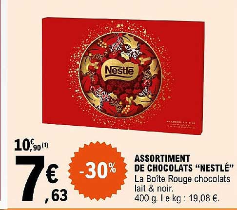Assortiment De Chocolats "nestlé"