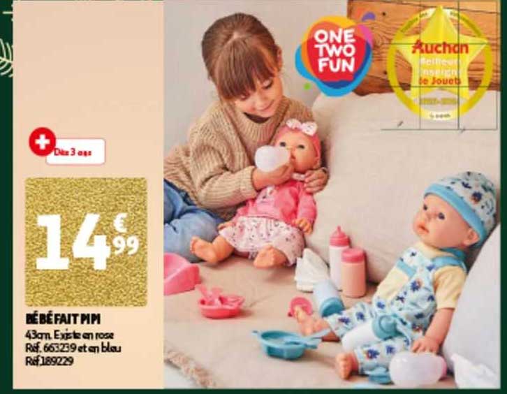 bébé fait pipi one two fun