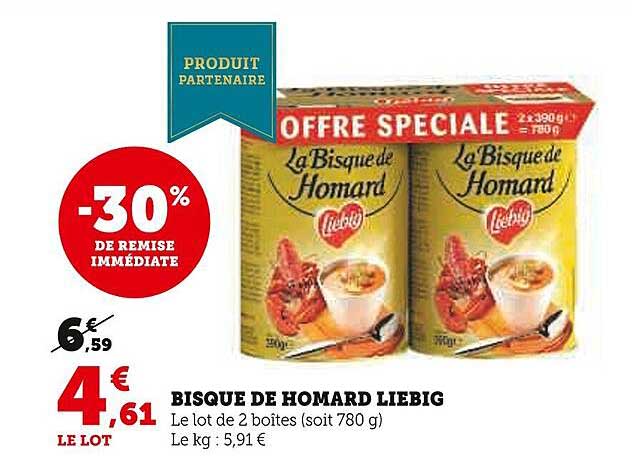 bisque de homard liebig
