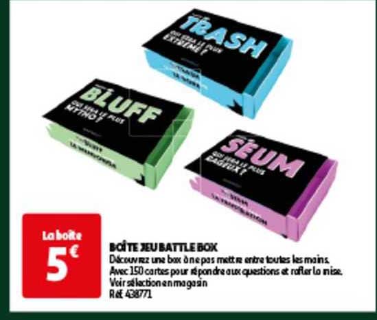 boîte jeu battle box