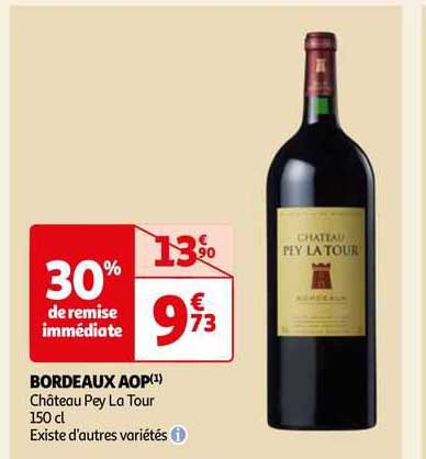 bordeaux aop château pey la tour