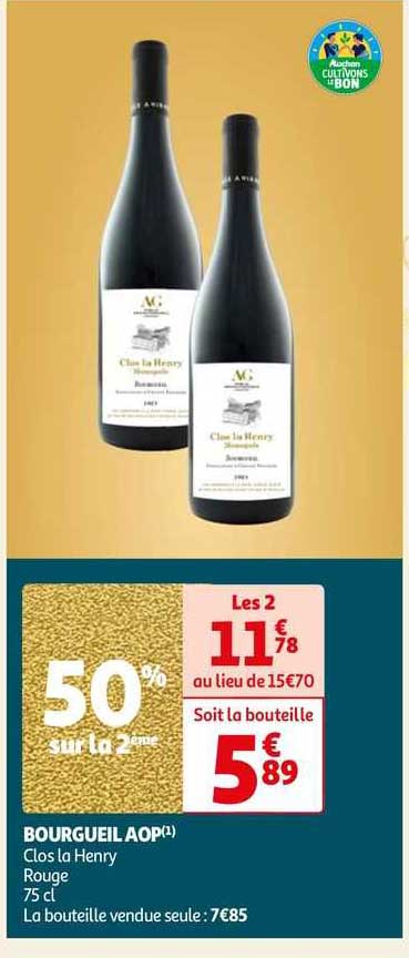 bourgueil aop clos la henry rouge