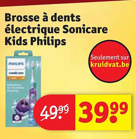brosse à dents électrique sonicare kids philips