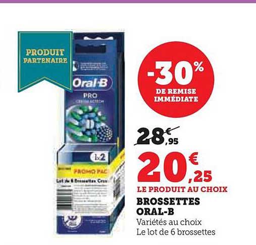 brossettes oral-b