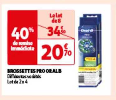 brossettes pro oral b