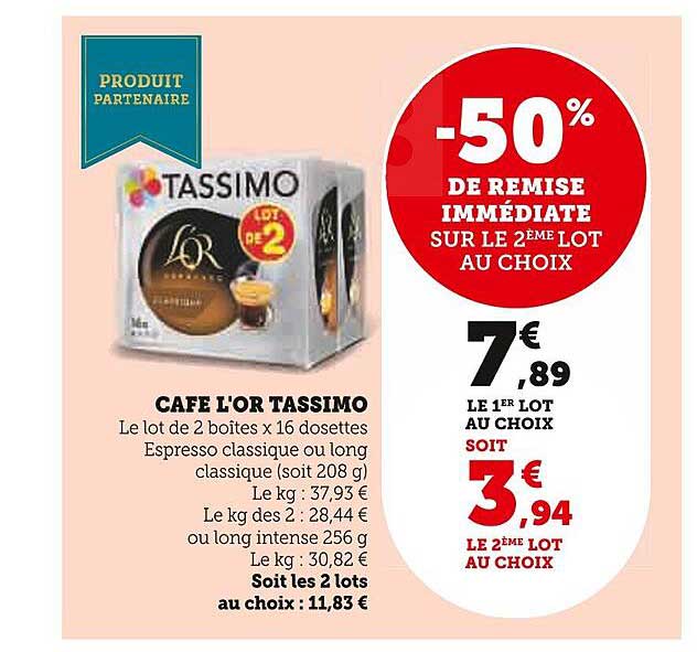 Café L'or Tassimo