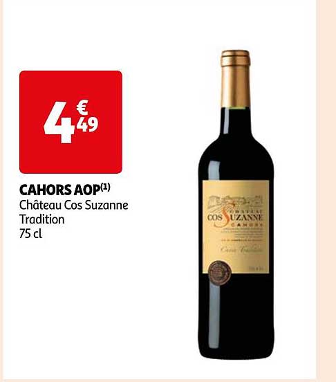cahors aop château cos suzanne tradition