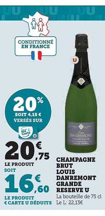 champagne brut louis danremont grande reserve u