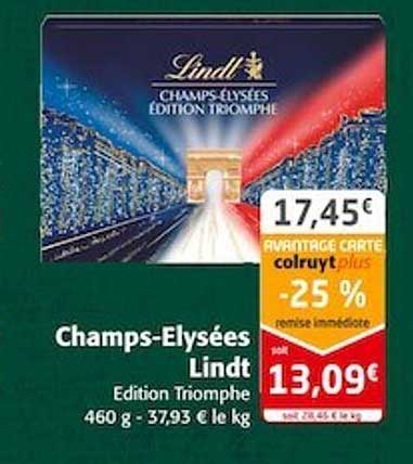 champs-élysées lindt