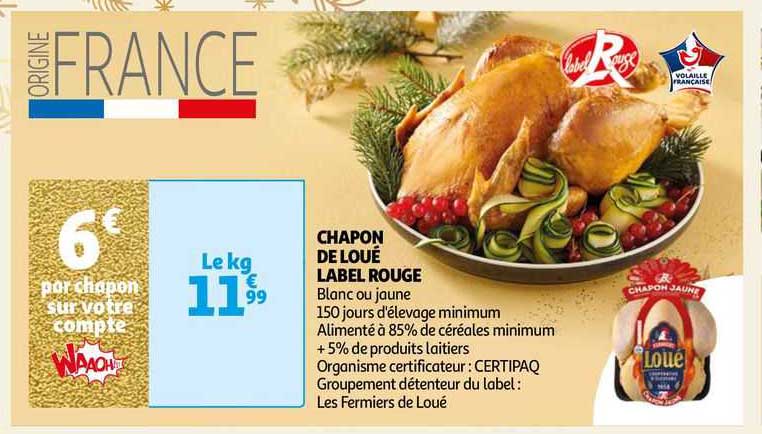 chapon de loué label rouge