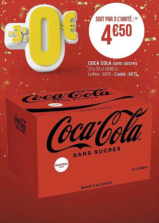 Coca Cola Sans Sucres