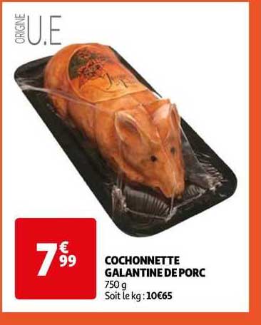 Cochonnette Galantine De Porc