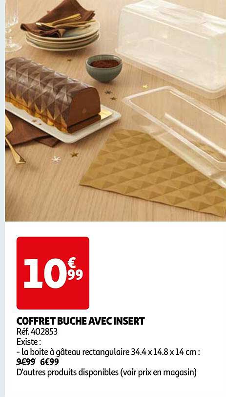 Coffret Buche Avec Insert