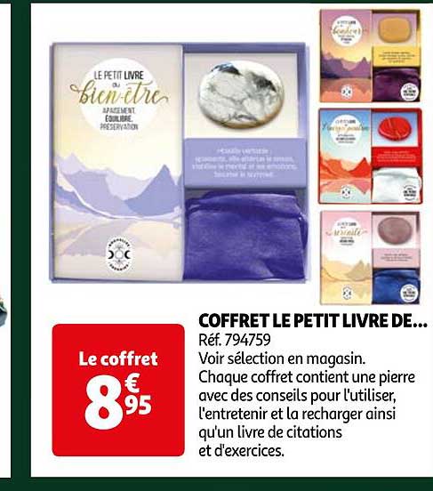 Coffret Le Petit Livre De Bien-être