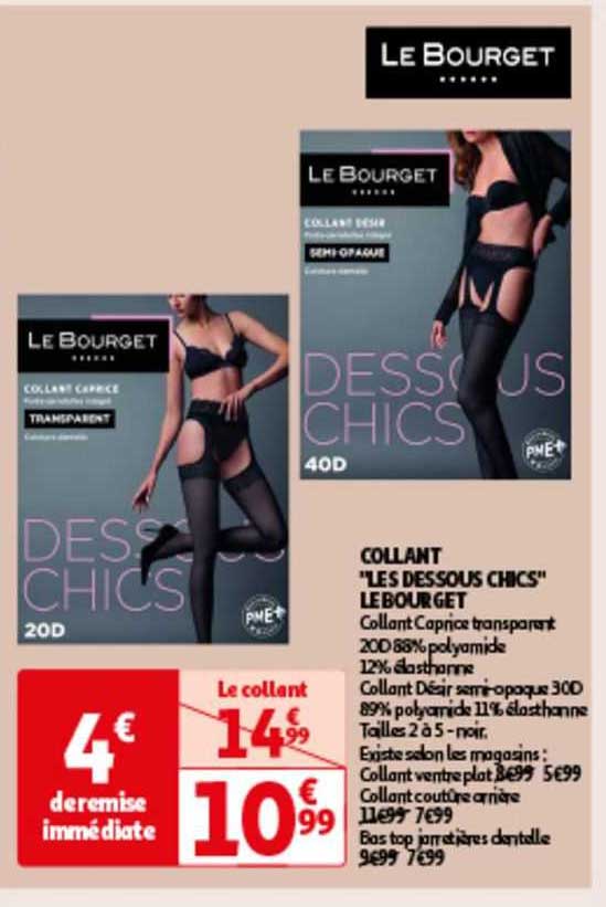 collant "les dessous chics" le bourget
