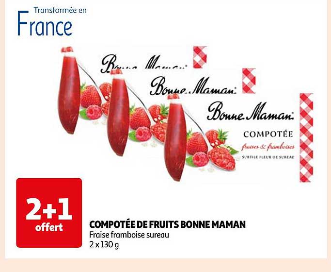compotée de fruits bonne maman