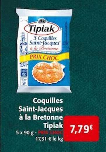 coquilles saint-jacques à la bretonne tipiak