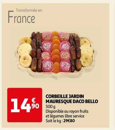 corbeille jardin mauresque daco bello