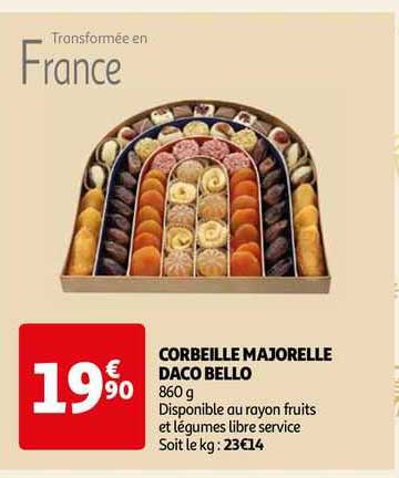 corbeille majorelle daco bello