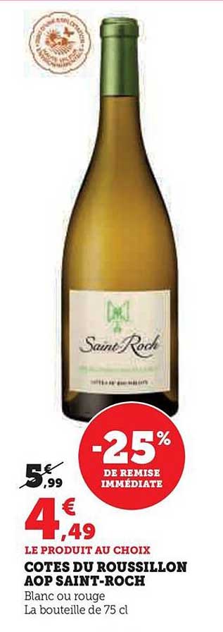 côtes du roussillon aop saint-roch