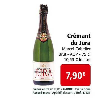 crémant du jura marcel cabelier