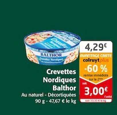 Crevettes Nordiques Balthor