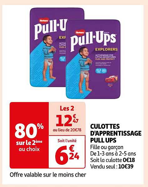 culottes d'apprentissage pull ups