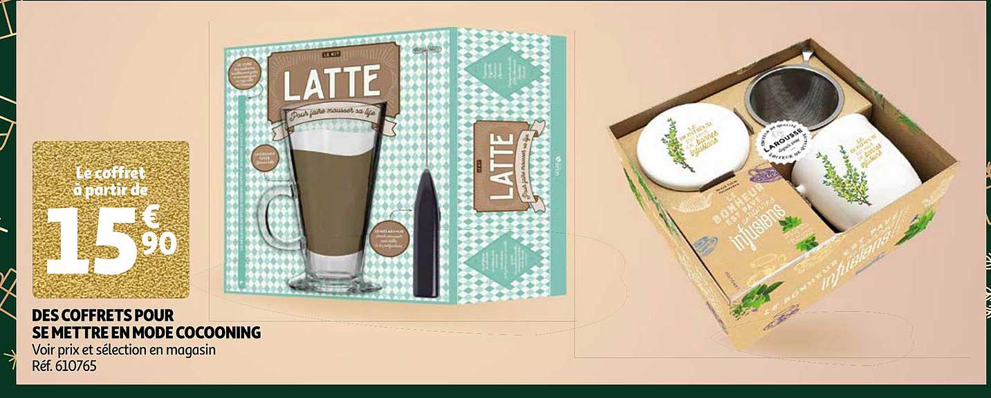 des coffrets pour se mettre en mode cocooning