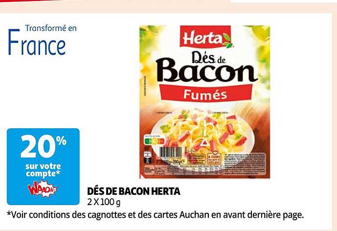 Dés De Bacon Herta