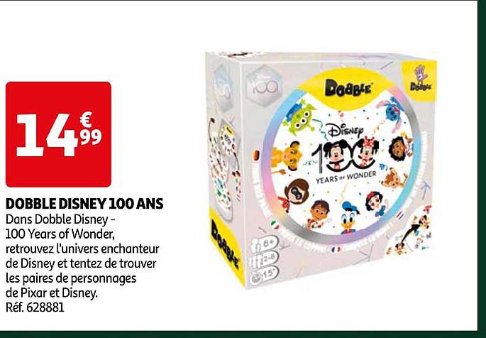 dobble disney 100 ans