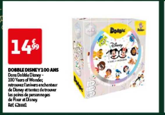dobble disney 100 ans