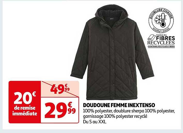 Doudoune Femme Inextenso