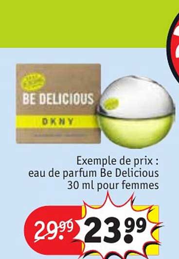 eau de parfum be delicious 30 ml pour femmes
