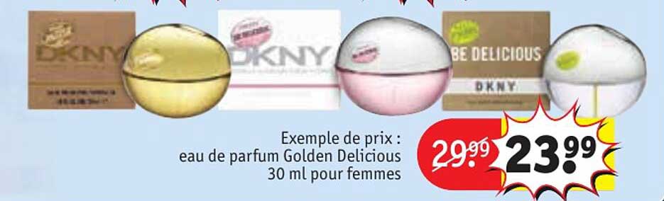 eau de parfum golden delicious 30 ml pour femmes