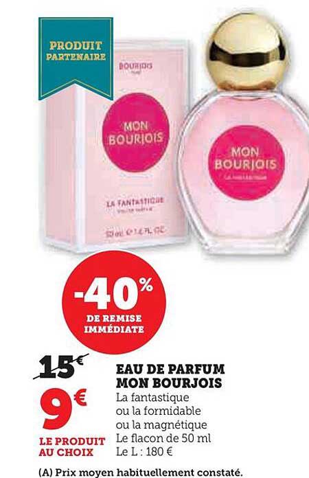 eau de parfum mon bourjois